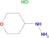 Tetrahydro-2H-pyran-4-ylhydrazine hydrochloride