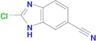2-Chloro-1H-benzimidazole-6-carbonitrile