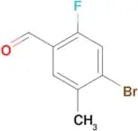 4-Bromo-2-fluoro-5-methylbenzaldehyde