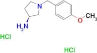 (S)-1-[(4-Methoxyphenyl)methyl]pyrrolidin-3-amine dihydrochloride