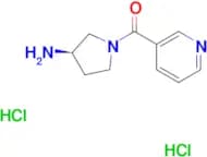 (R)-1-[(Pyridin-3-yl)carbonyl]pyrrolidin-3-amine dihydrochloride