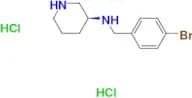 (S)-N-[(4-Bromophenyl)methyl]piperidin-3-amine dihydrochloride
