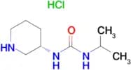 (S)-1-(Piperidin-3-yl)-3-(propan-2-yl)urea hydrochloride