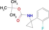 tert-Butyl N-[1-(2-fluorophenyl)cyclopropyl]carbamate