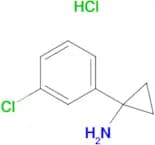 1-(3-Chlorophenyl)cyclopropan-1-amine hydrochloride
