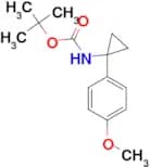 tert-Butyl N-[1-(4-methoxyphenyl)cyclopropyl]carbamate