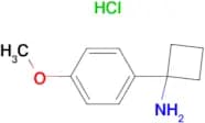 1-(4-Methoxyphenyl)cyclobutan-1-amine hydrochloride