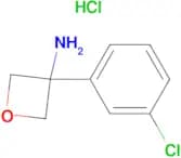3-(3-Chlorophenyl)oxetan-3-amine hydrochloride