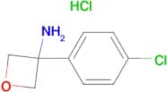 3-(4-Chlorophenyl)oxetan-3-amine hydrochloride