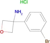 3-(3-Bromophenyl)oxetan-3-amine hydrochloride