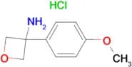 3-(4-Methoxyphenyl)oxetan-3-amine hydrochloride