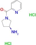(S)-(3-Aminopyrrolidin-1-yl)(pyridin-2-yl)methanone dihydrochloride