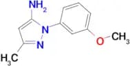 1-(3-Methoxyphenyl)-3-methyl-1H-pyrazol-5-amine
