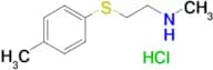 N-Methyl-2-[(4-methylphenyl)thio]ethanamine hydrochloride