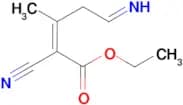 (2Z,4E)-5-Amino-2-cyano-3-methyl-penta-2,4-dienoic acid ethyl ester