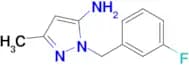 1-(3-Fluorobenzyl)-3-methyl-1H-pyrazol-5-amine