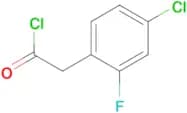 4-Chloro-2-fluorophenylacetyl chloride
