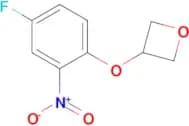3-(4-Fluoro-2-nitrophenoxy)oxetane