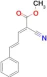 (2E,4E)-2-Cyano-5-phenyl-penta-2,4-dienoic acid methyl ester