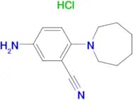 5-Amino-2-azepan-1-ylbenzonitrile hydrochloride