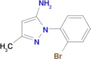 1-(2-Bromophenyl)-3-methyl-1H-pyrazol-5-amine