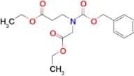 3-(Benzyloxycarbonyl-ethoxycarbonylmethyl-amino)-propionic acid ethyl ester