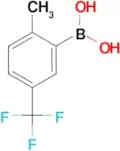 2-Methyl-5-(trifluoromethyl)phenyl boronic acid