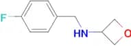N-(4-Fluorobenzyl)oxetan-3-amine