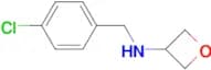 N-(4-Chlorobenzyl)oxetan-3-amine