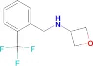 N-[2-(Trifluoromethyl)benzyl]oxetan-3-amine