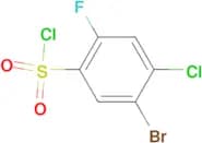 5-Bromo-4-chloro-2-fluorobenzenesulfonylchloride