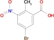 5-Bromo-2-methyl-3-nitrobenzoic acid