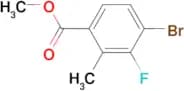 Methyl 4-Bromo-3-fluoro-2-methylbenzoate