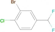 2-Bromo-1-chloro-4-(difluoromethyl)benzene