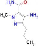 4-Amino-1-methyl-3-propyl-1H-pyrazole-5-carboxamide