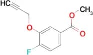 Methyl 4-fluoro-3-prop-2-ynyloxy-benzoate