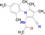 N-[3-Cyano-4,5-dimethyl-1-(2,4,6-trimethyl-phenyl) 1H-pyrrol-2-yl]-acetamide