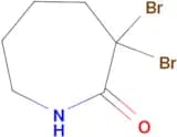 3,3-Dibromo-azepan-2-one