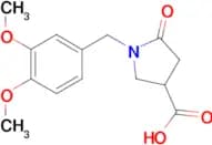 1-(3,4-Dimethoxy-benzyl)-5-oxo-pyrrolidine-3-carboxylic acid