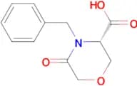 (S)-4-Benzyl-5-oxo-morpholine-3-carboxylic acid