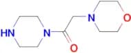 2-Morpholin-4-yl-1-piperazin-1-yl-ethanone