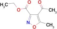 Ethyl 4-acetyl-5-methylisoxazole-3-carboxylate