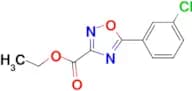 Ethyl 5-(3-chlorophenyl)-[1,2,4]oxadiazole-3-carboxylate
