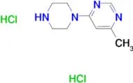 4-Methyl-6-(piperazin-1-yl)pyrimidine dihydrochloride