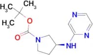 tert-Butyl (3S)-3-(pyrazin-2-ylamino)pyrrolidine-1-carboxylate