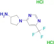 (3S)-1-[6-(Trifluoromethyl)pyrimidin-4-yl]pyrrolidin-3-amine dihydrochloride