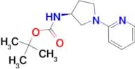 tert-Butyl N-[(3S)-1-(pyridin-2-yl)pyrrolidin-3-yl]carbamate