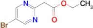 (5-Bromopyrimidin-2-yl)acetic acid ethyl ester