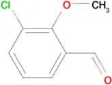 3-Chloro-2-methoxybenzaldehyde