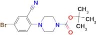 1-Boc-4-(4-Bromo-2-cyanophenyl)piperazine
